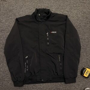 Vintage Ralph Lauren Jacket Men Large Bomber RLX Golf Utility Core Coat Biker